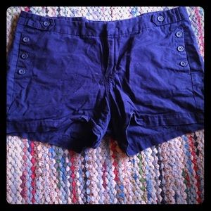 Navy shorts