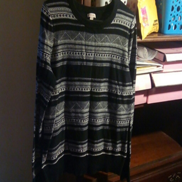 A chic black MERONA top in  XL/TG