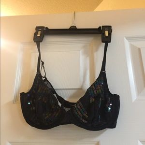 Victoria's Secret sequin bra.