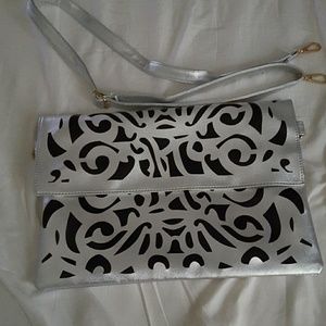 Over size clutch purse