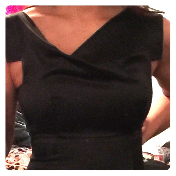 Black dinner dress
