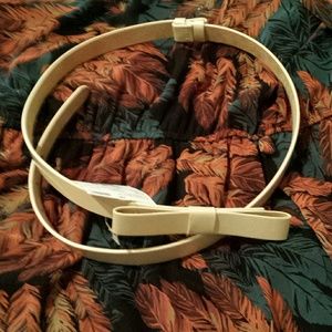 David's Bridal Ivory Belt