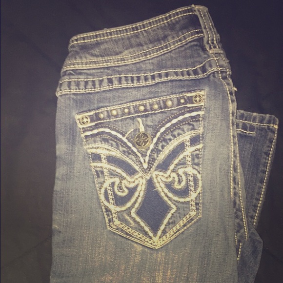 Affliction boot cut jeans