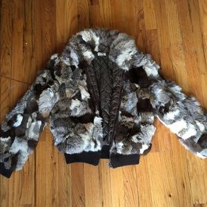 Rabbit Fur Coat