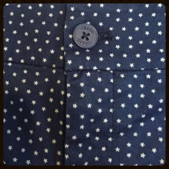 Chaps Navy Shorts with White Stars - Size 4 - Picture 2 of 4