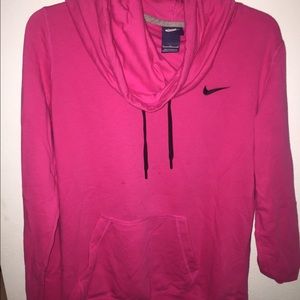 pink nike sweatshirt