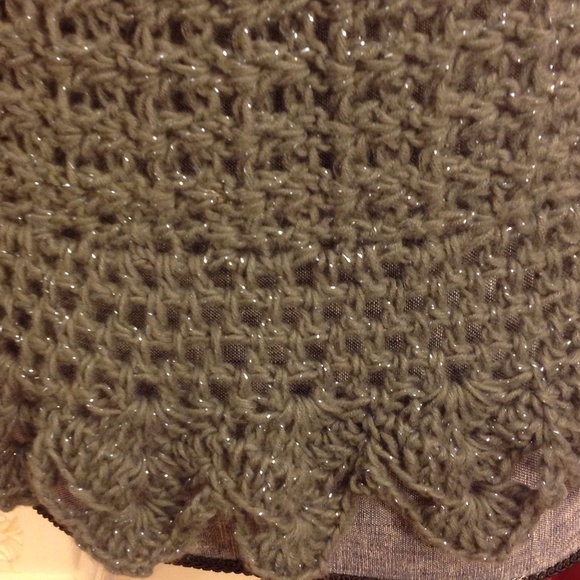 Reserved-"THE ELENA" HANDMADE ASYMMETRICAL PONCHO - Picture 4 of 4