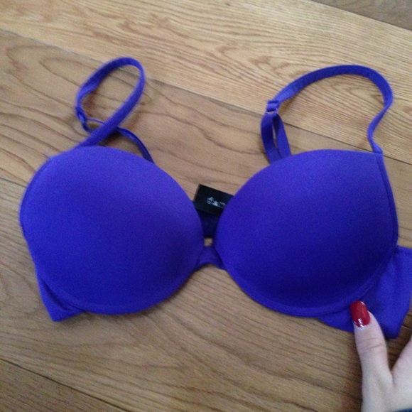 PURPLE push-up bra size 34B