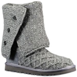 Grey knit uggs
