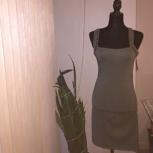 Olive Green Bodycon Dress