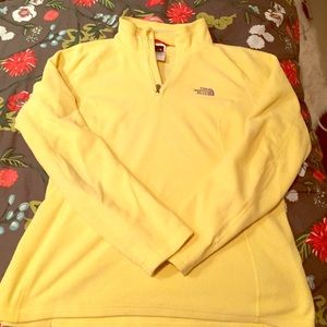 North Face 1/4 zip fleece
