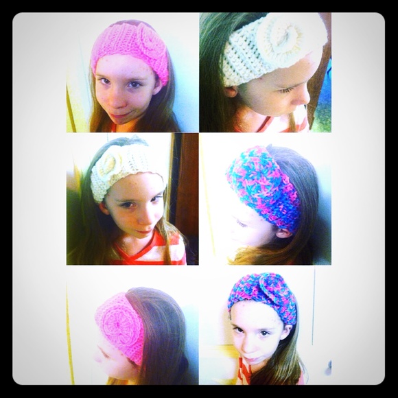 💫2 for the price of 1 HANDMADE crochet headbands