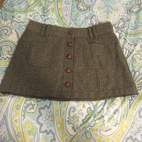 olive green, mini skirt, size 4, American Eagle - Picture 1 of 2