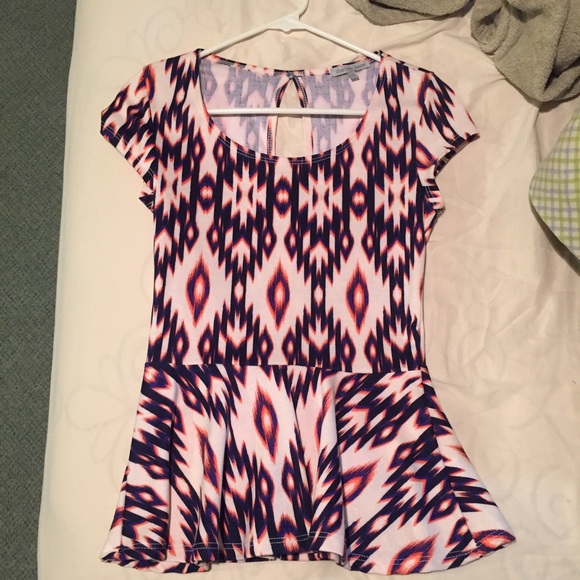 Charlotte Russe peplum shirt! Size M