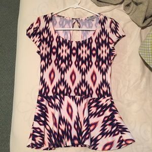Charlotte Russe peplum shirt! Size M