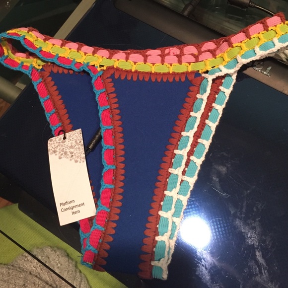 Never worn bright swim suit bottoms!