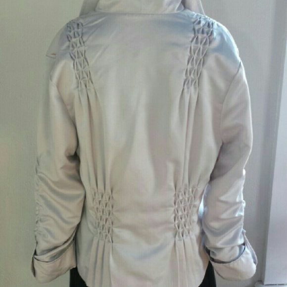 Need to look Great? CATO Silver Dress Shirt sz 8 - Picture 3 of 4