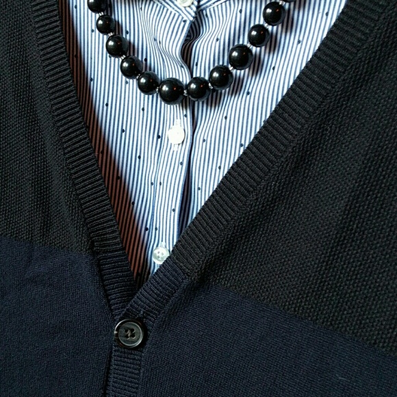 Color block cardigan - Picture 2 of 4