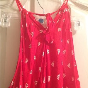 NWOT Old Navy adjustable-neck sundress: sailboat