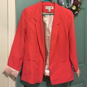 Coral Blazer