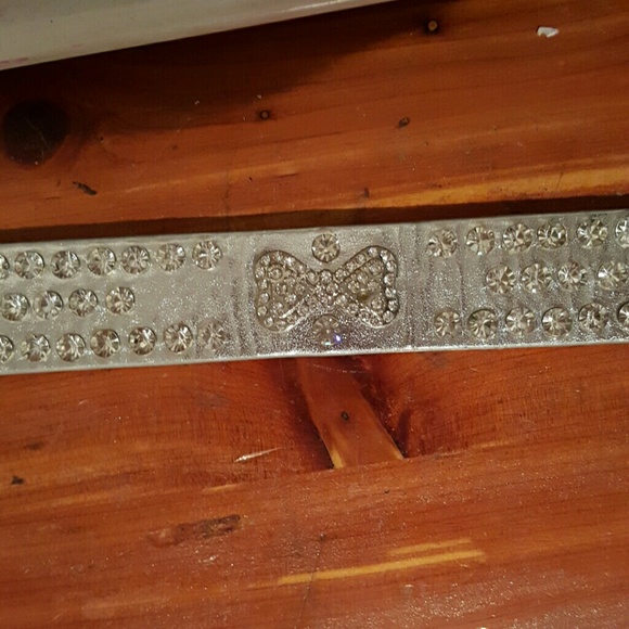 Sequin silver belt - Picture 2 of 4