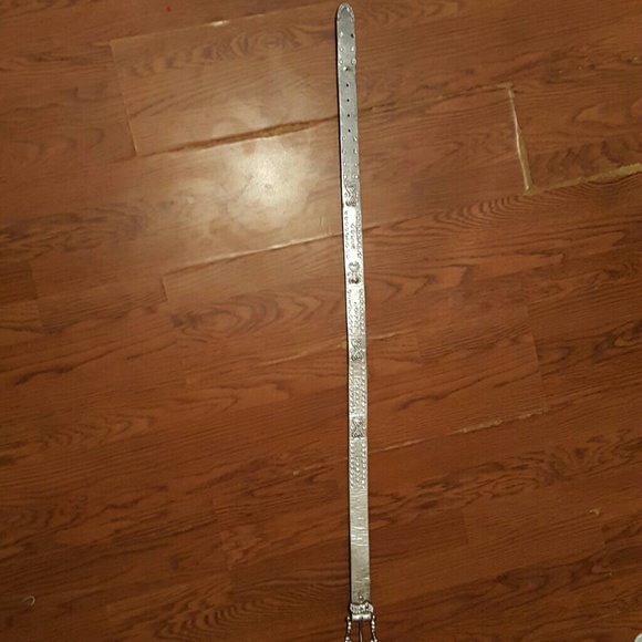 Sequin silver belt - Picture 4 of 4