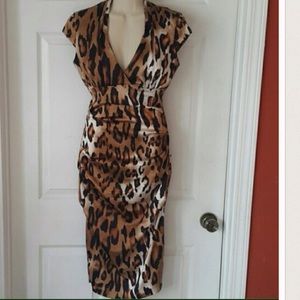 Cache leopard print dress. 🐯