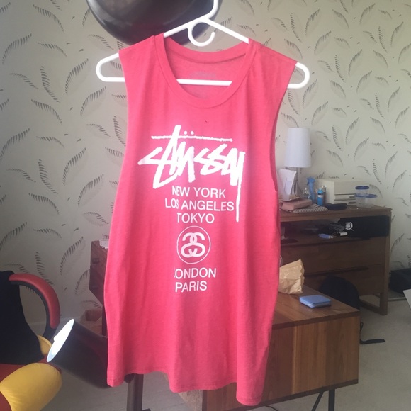Stussy muscle tee