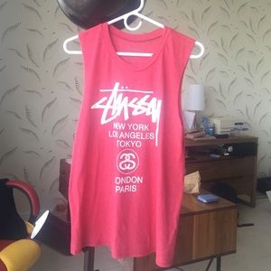 Stussy muscle tee