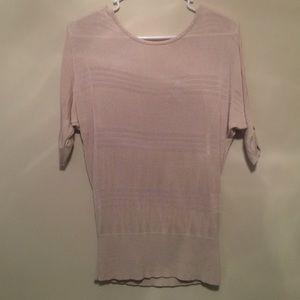 White House Black Market tan tunic