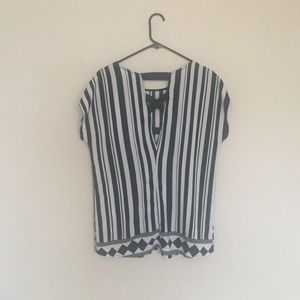 Black and White Top