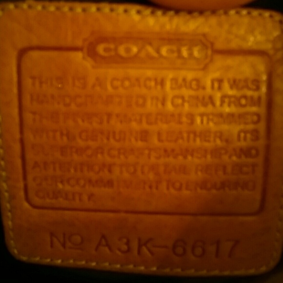 Coach Handbags - Coach bag