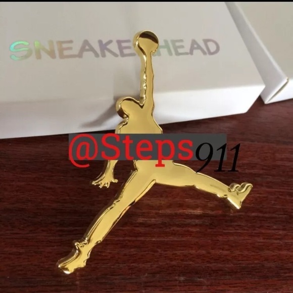 JORDAN JUMPMAN CAR METAL 3D EMBLEM DECAL STICKER - Picture 3 of 4