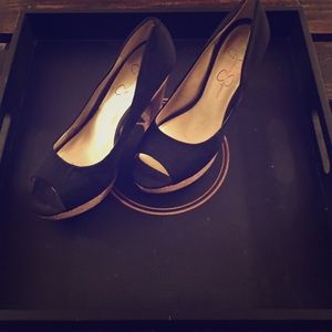 Jessica Simpson Cork Heels size 7.5