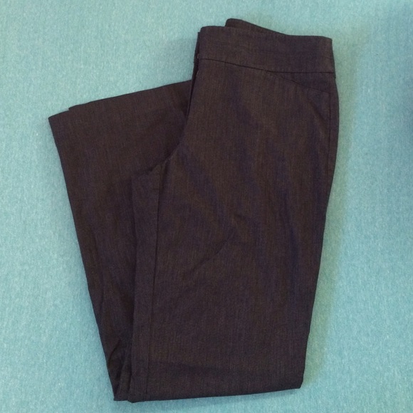 LOFT Curvy Trouser in a "denim" look!