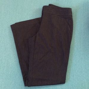 LOFT Curvy Trouser in a "denim" look!