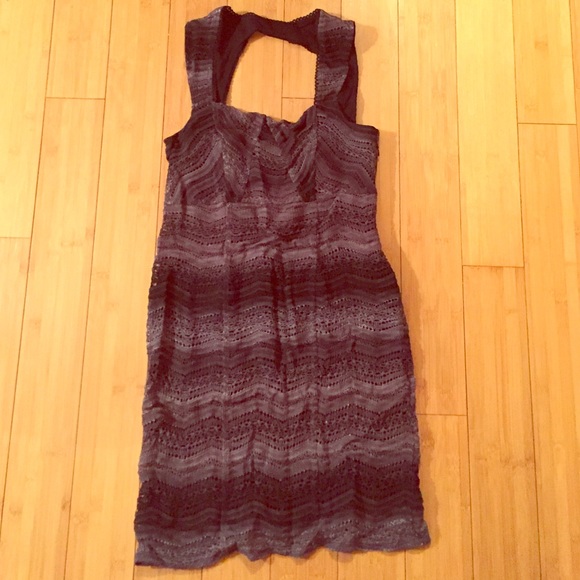 Free People black and grey dress