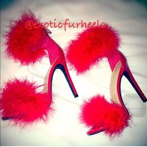 Exotic Fur Heels