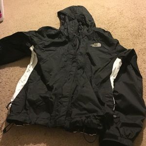 The North Face rain jacket