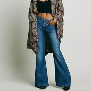 Free People Bell Bottom Jeans