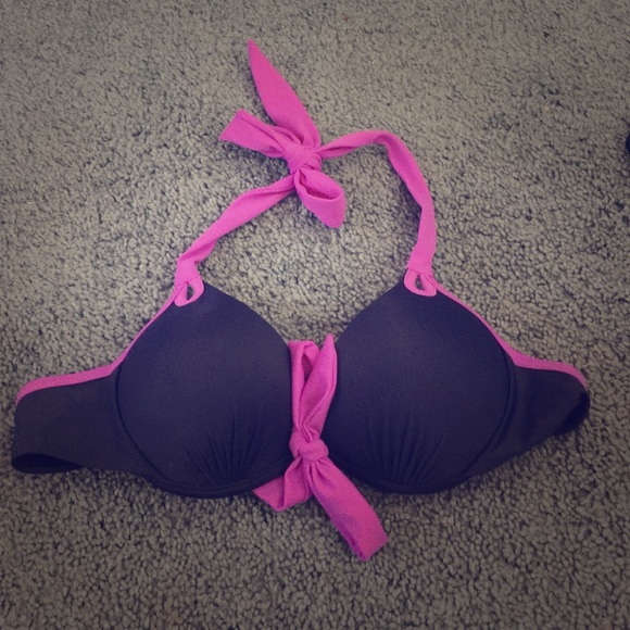 Dark Purple Bikini Top