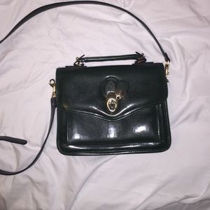 Dark Green Vintage Purse Handbag