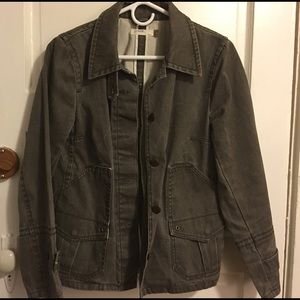 J. Crew denim coat