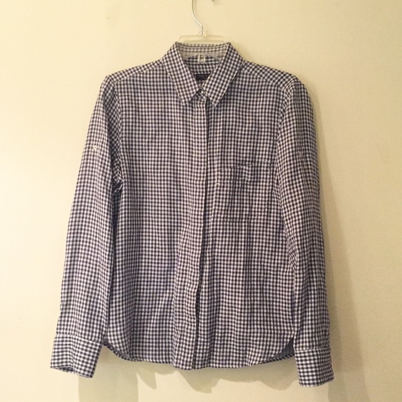Rag & Bone Gingham Shirt - Picture 3 of 4