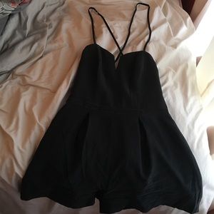 Black romper Forever 21