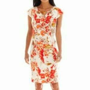 Spring floral dress