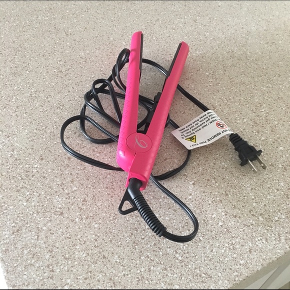 Flat iron/ hair curler in one