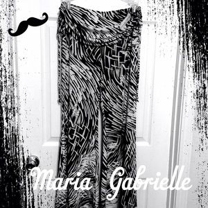 NWT. Maria Gabrielle Palazzo Pants