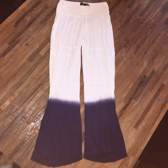 Ombre swimsuit coverup pants