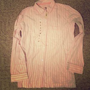 Victoria's Secret XS button up sleep shirt